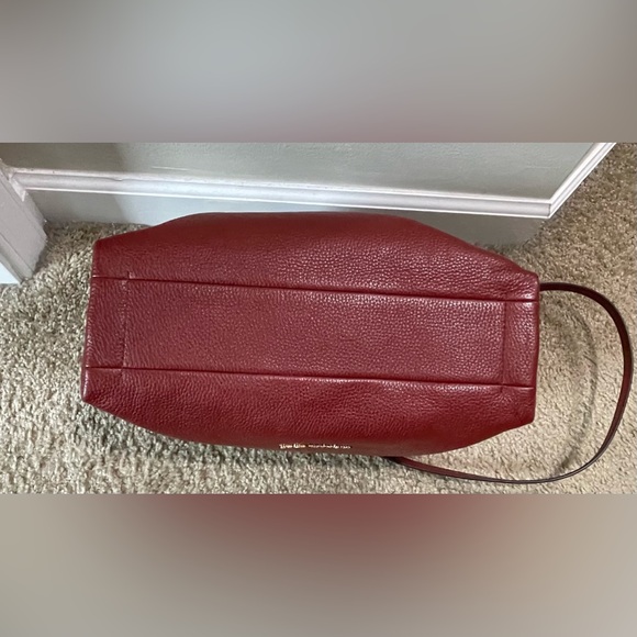 Michael Kors deep red shoulder bag EC - Picture 6 of 13
